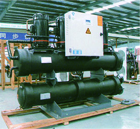 水源熱泵機組工作原理